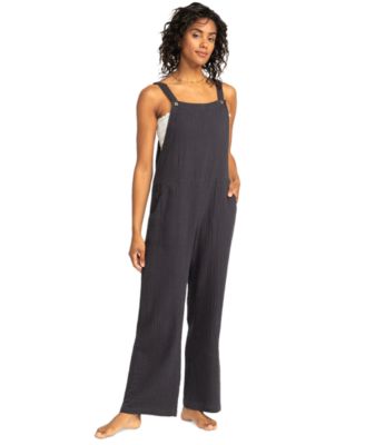 Roxy - Juniors' Beachside Dreaming Cotton Ankle Jumpsuit
