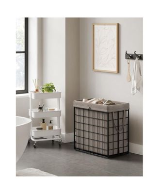 Laundry Hamper,Laundry Basket, Collapsible Clothes Hamper, Removable and Washable Liner