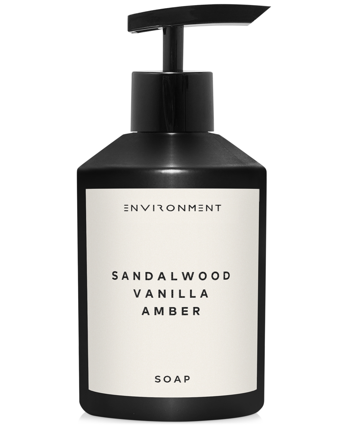 Sandalwood, Vanilla & Amber Hand Soap (Inspired by 5-Star Luxury Hotels), 10 oz.