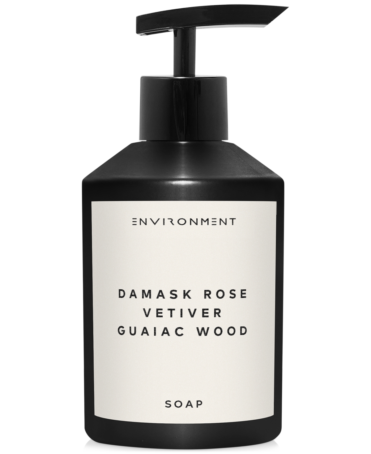 Damask Rose, Vetiver & Guaiac Wood Hand Soap (Inspired by 5-Star Luxury Hotels), 10 oz.