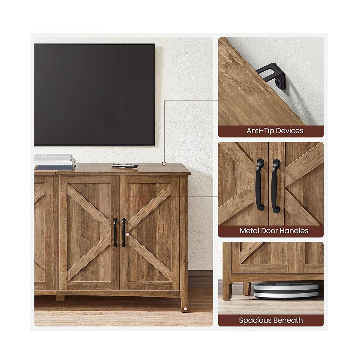 Slickblue Buffet Cabinet, Sideboard, Credenza, Kitchen Storage Cabinet, with Adjustable Shelves