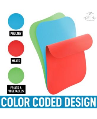 Thick & Durable Flexible Cutting Mats (Set of 3)