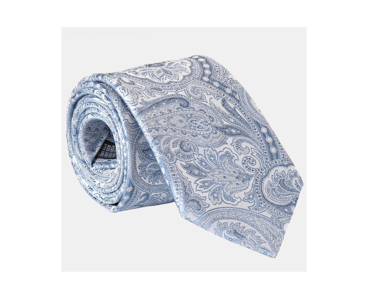 Big & Tall Montecarlo - Extra Long Silk Jacquard Tie for Men - Champagne