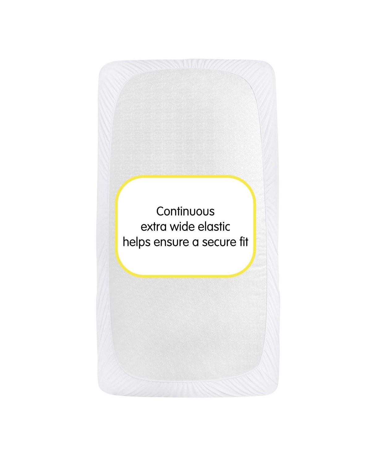 BreathableBaby All-in-One Fitted Sheet & Waterproof Cover for 52