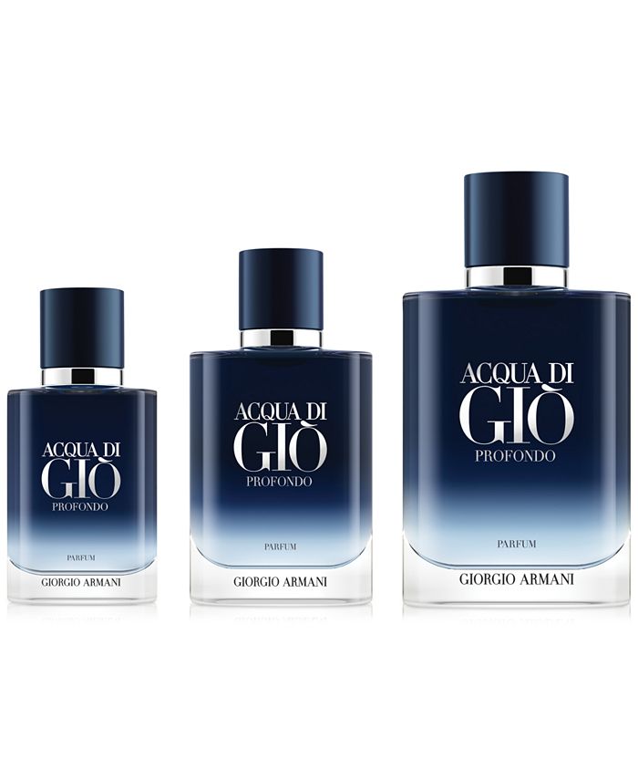 Acqua Di Gio Profondo by Giorgio Armani, 3.4 oz Parfum Spray for Men