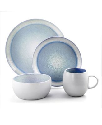 Mocha 16 Pc. Dinnerware Set, Service for 4