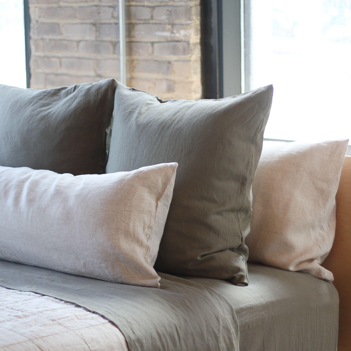 100% French Linen Sheet Set