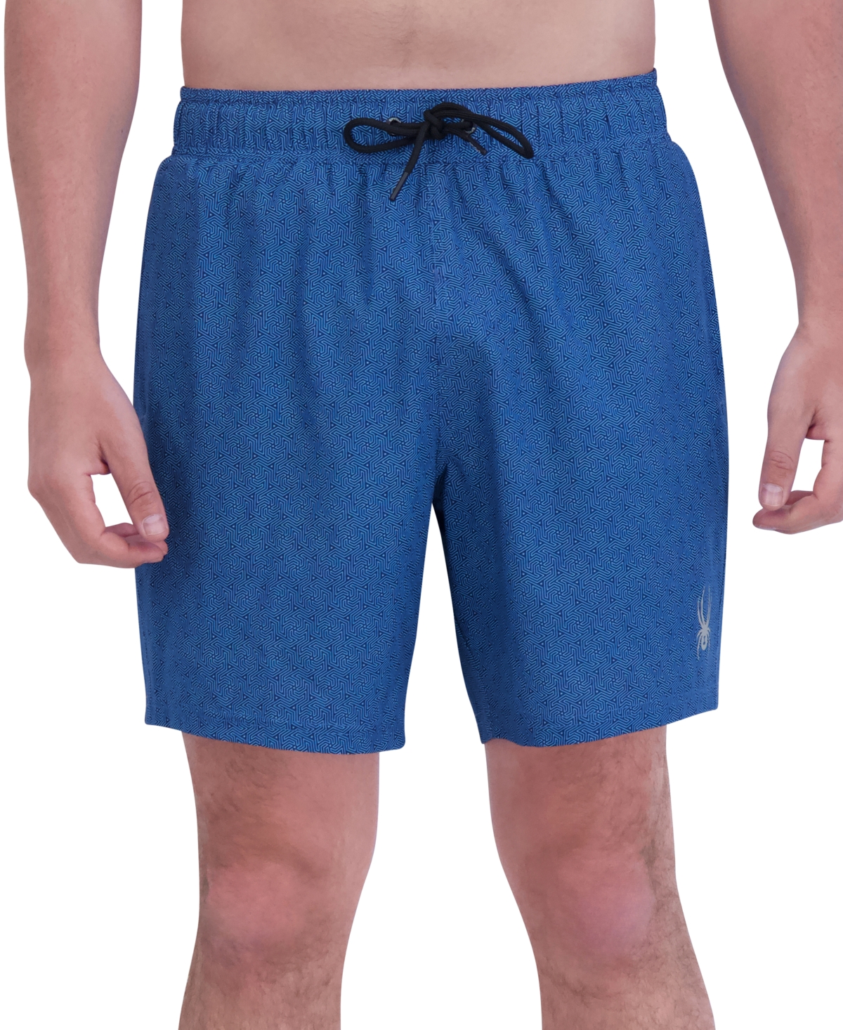 Men's Maze Print 7" Volley Shorts - Dust