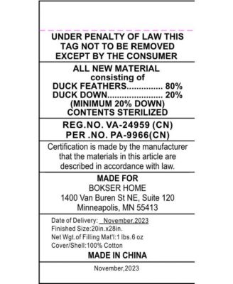 2 Pack Soft White Duck Feather & Down Bed Pillow - Standard