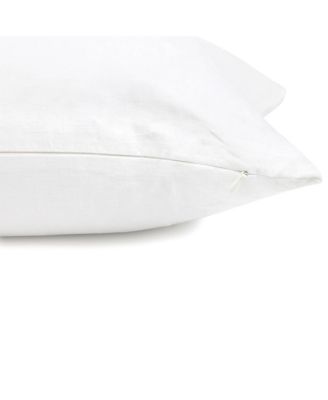 French Linen Decorative Throw Pillow - 22" x 15"