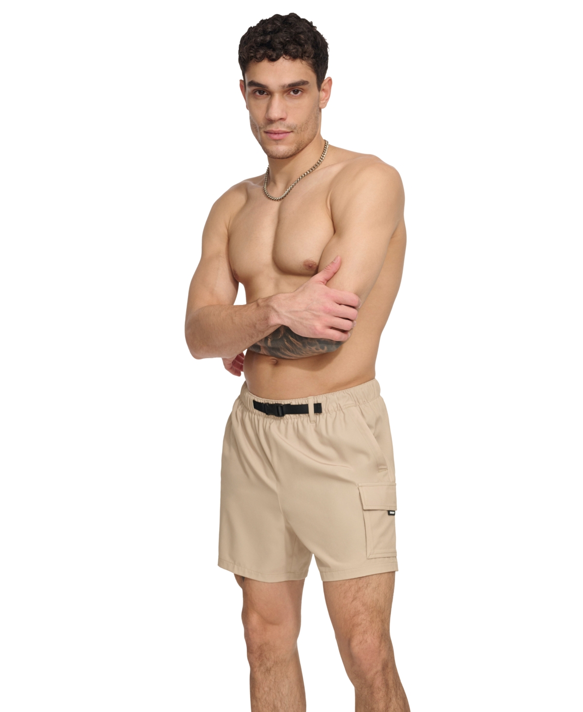 Dkny Men's Stretch Cargo Pocket Hybrid 5