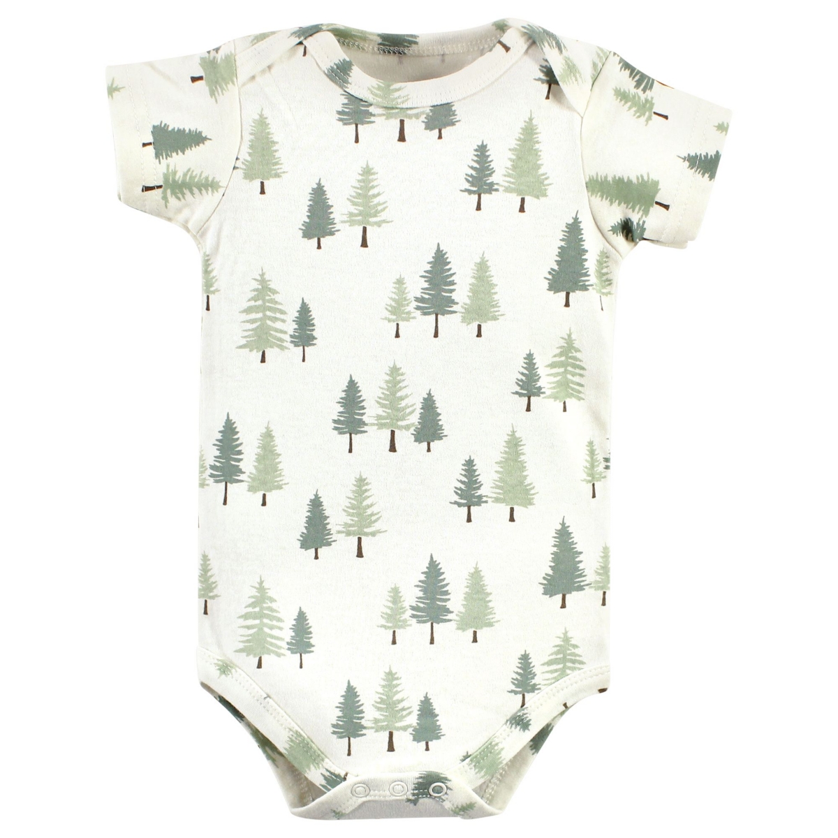 Hudson Baby Baby Boys Unisex Baby Cotton Bodysuits, Forest Deer 3-Pack - Forest deer 3-pack