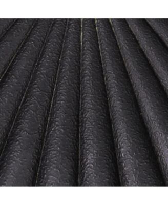 Keegan 19.25" Diameter Universal Sunburst Pattern Cement Patio Umbrella Base With Weatherproof Plastic Polymer Coating