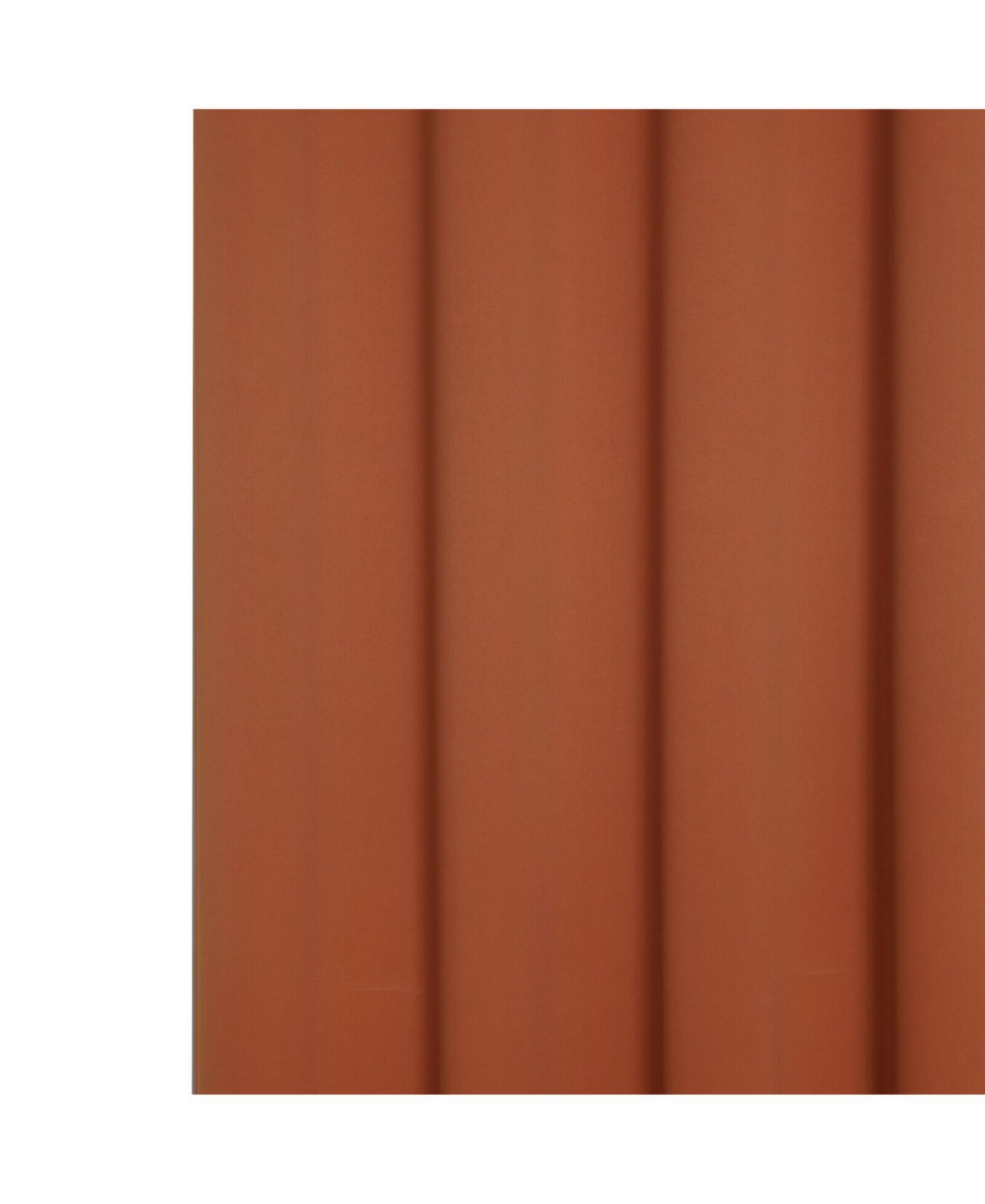Kate Aurora Hotel Living 2 Pack 100% Blackout Grommet Top Orange Spice Curtain Panels