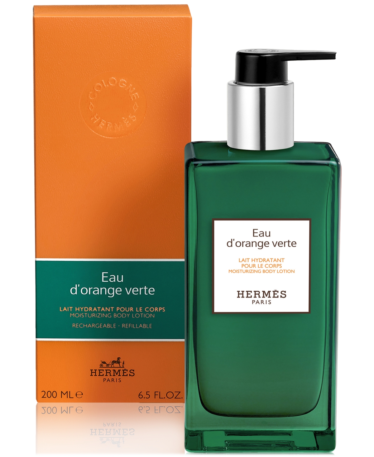 Hermes Eau D'orange Verte Hair And Body Shower Gel Bottle 200ml In No Color