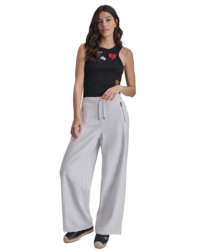 DKNY Women's Pull-On Drawstring Pants - Macy's