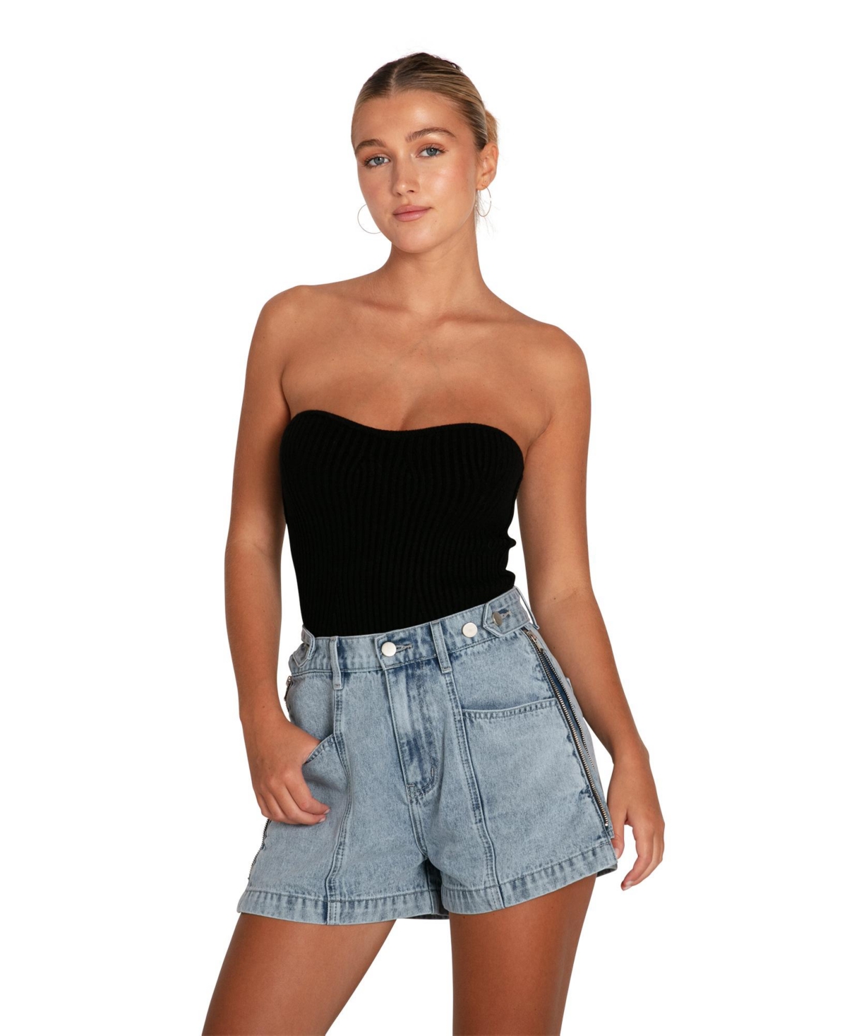 Women's Bring The Heat Denim Shorts - Blue