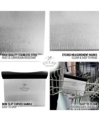 Multi-purpose Bench Scraper and Chopper