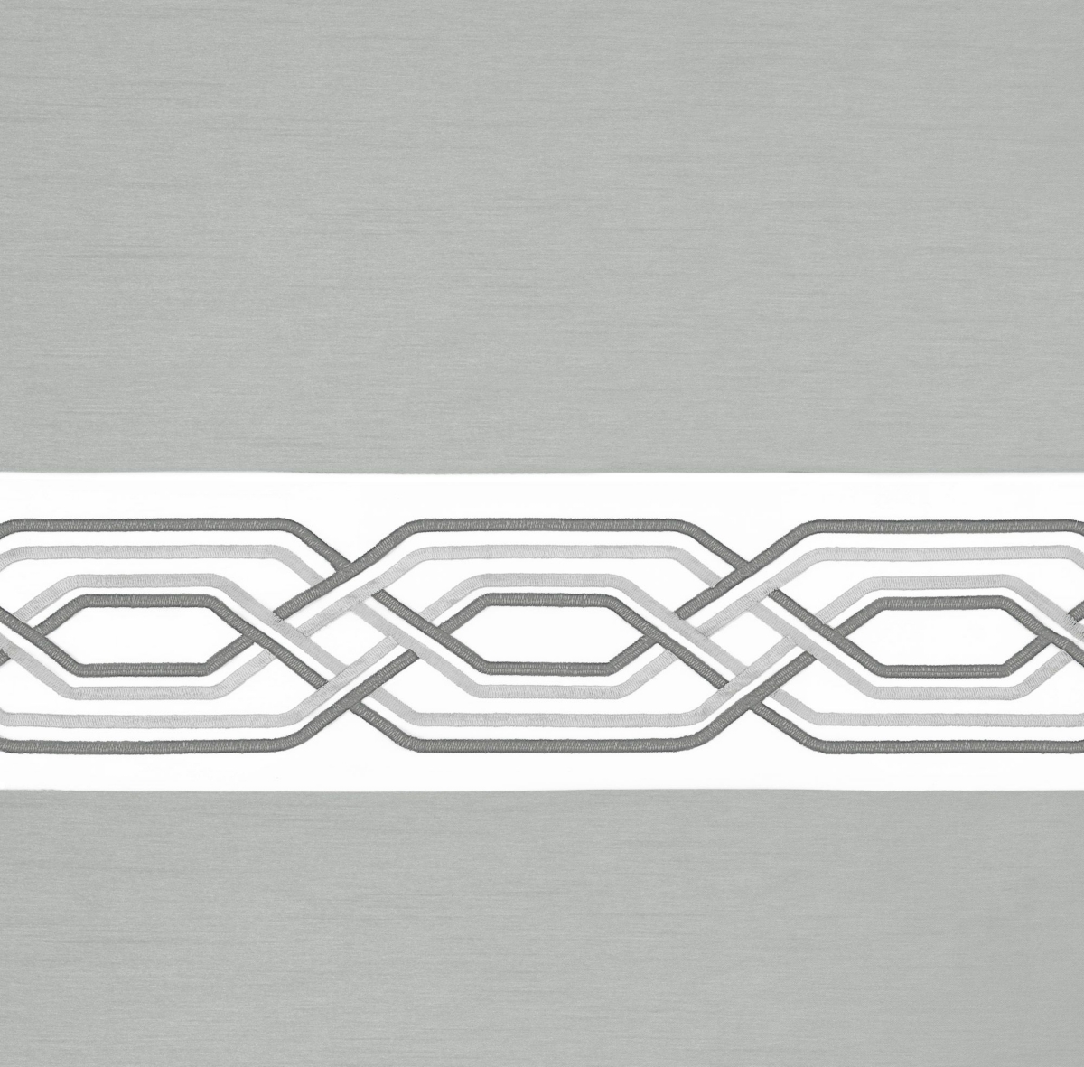 Kate Aurora Pacifico Complete 3 Piece Rod Pocket Embroidered Tier & Valance Kitchen Curtain Set