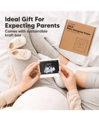Solo Baby Sonogram Picture Frame, Modern Ultrasound Picture Frames, Pregnancy Announcements Sonogram Frame
