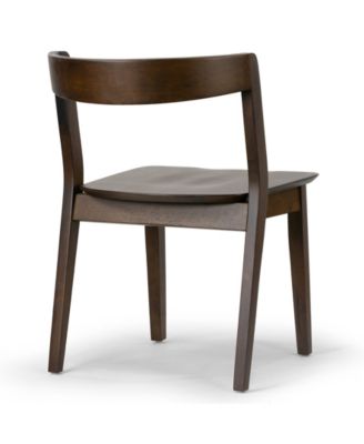 29.53" Astor Rubberwood Dining Chair, Set of 2