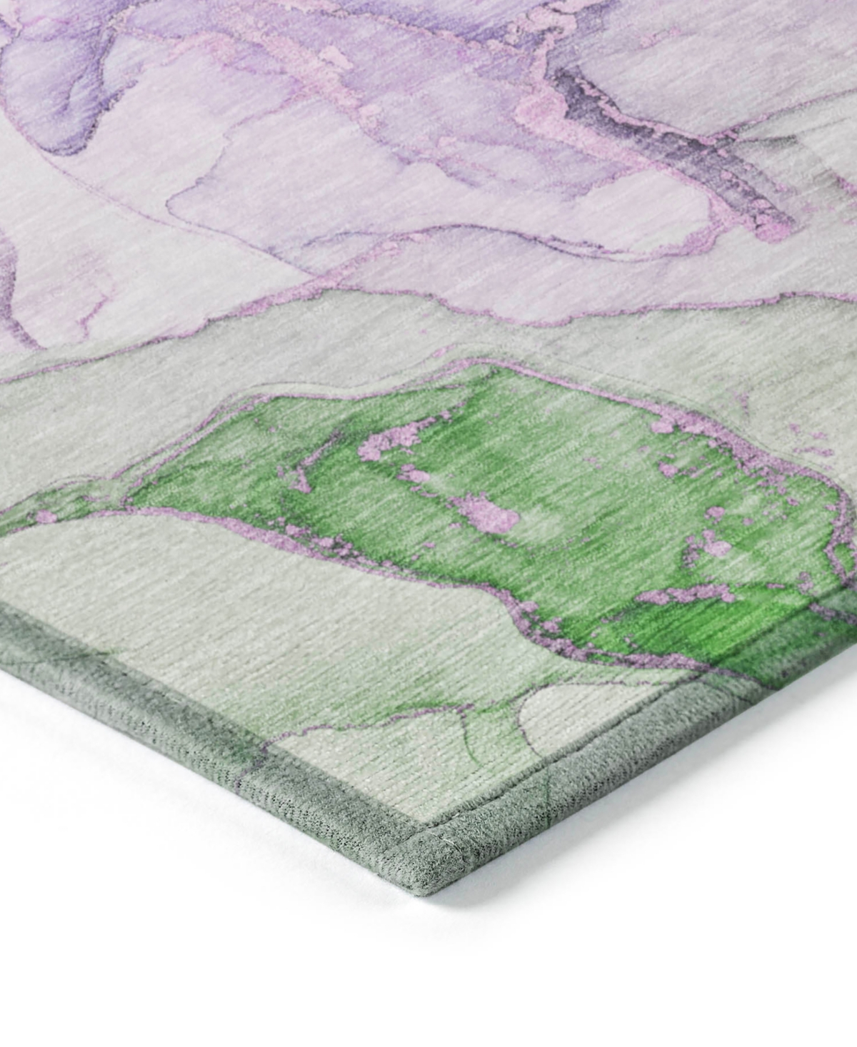 Shop Addison Chantille Machine Washable Acn500 2'6x3'10 Area Rug In Purple