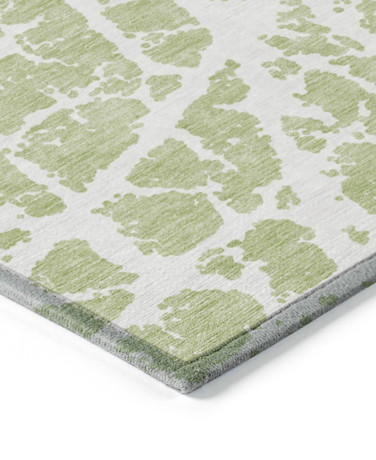 Shop Addison Chantille Machine Washable Acn501 10'x14' Area Rug In Lime