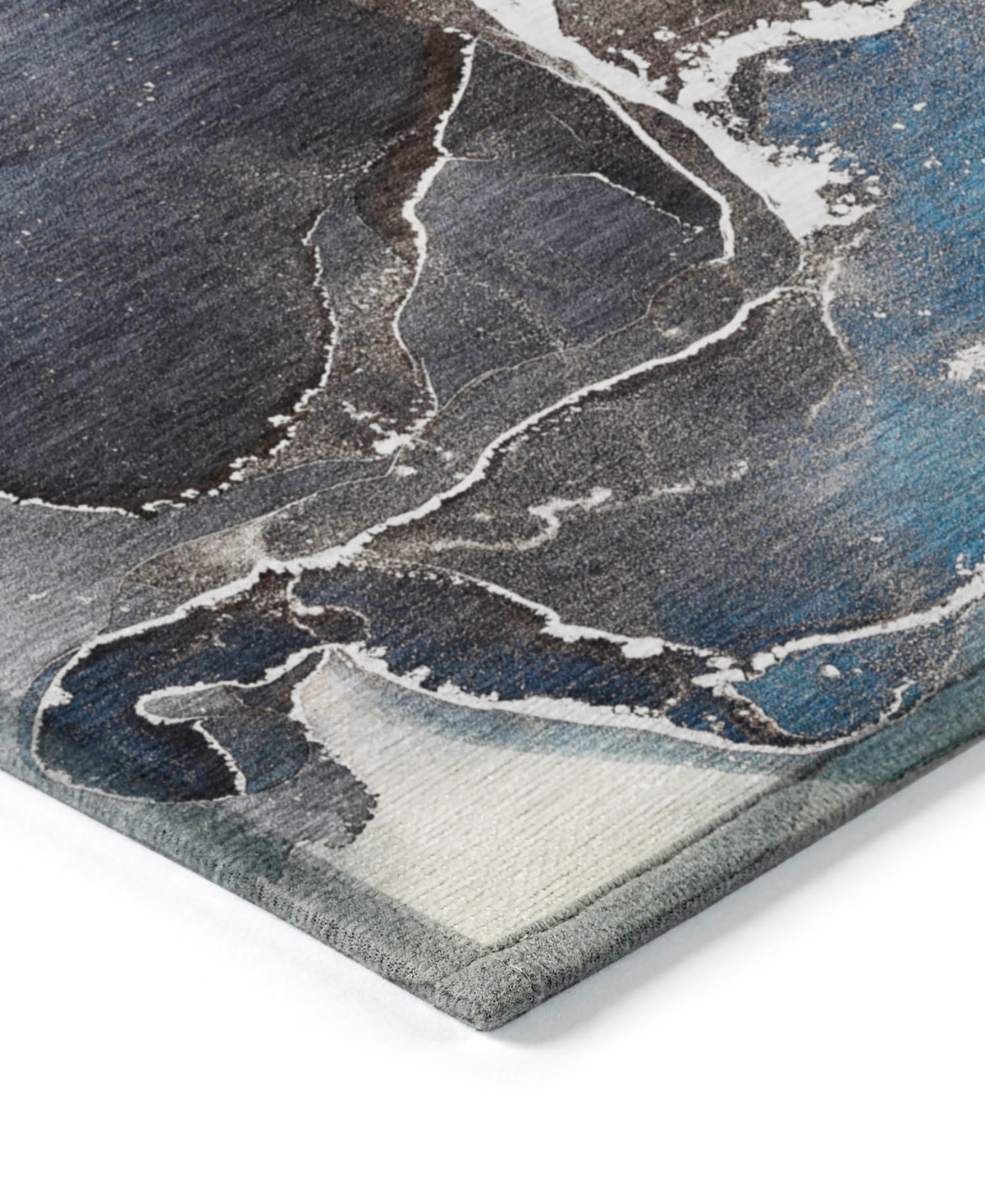 Addison Chantille Machine Washable Acn503 5'x7'6 Area Rug In Navy