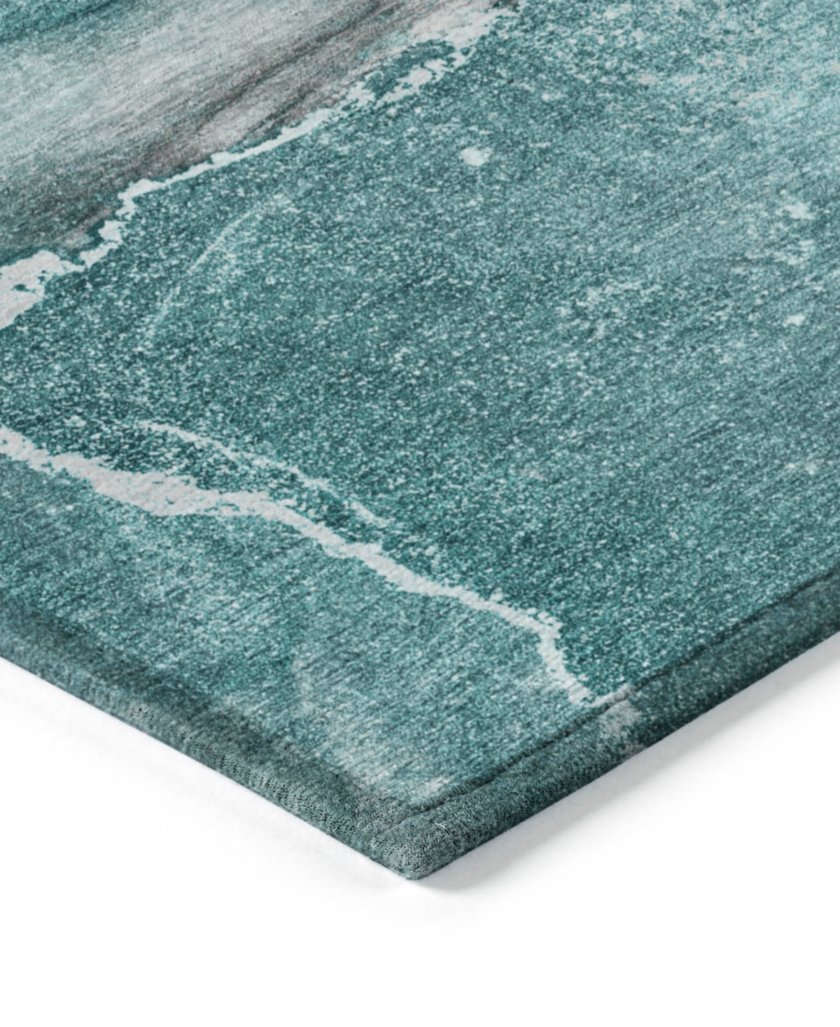 Addison Chantille Machine Washable Acn524 3'x5' Area Rug In Ocean