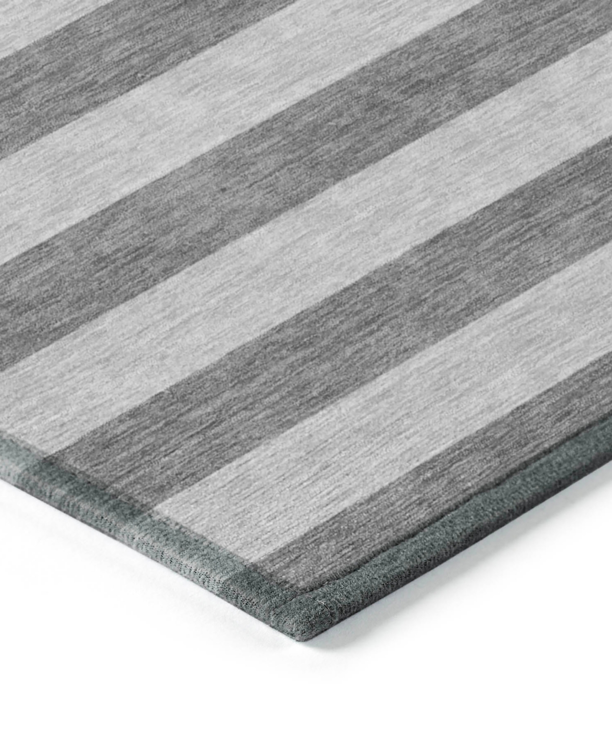 Addison Chantille Machine Washable Acn528 2'3x7'6 Runner Area Rug In Slate