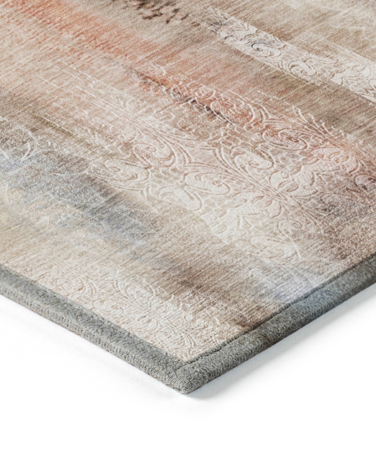 Addison Chantille Machine Washable Acn537 8'x10' Area Rug In Beige
