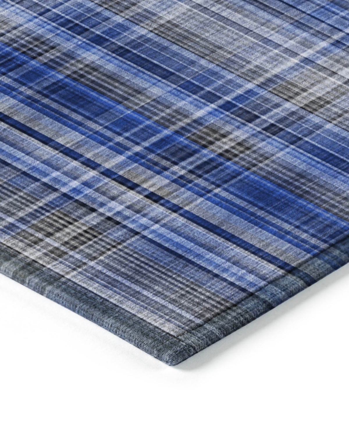 Addison Chantille Machine Washable Acn541 3'x5' Area Rug In Navy