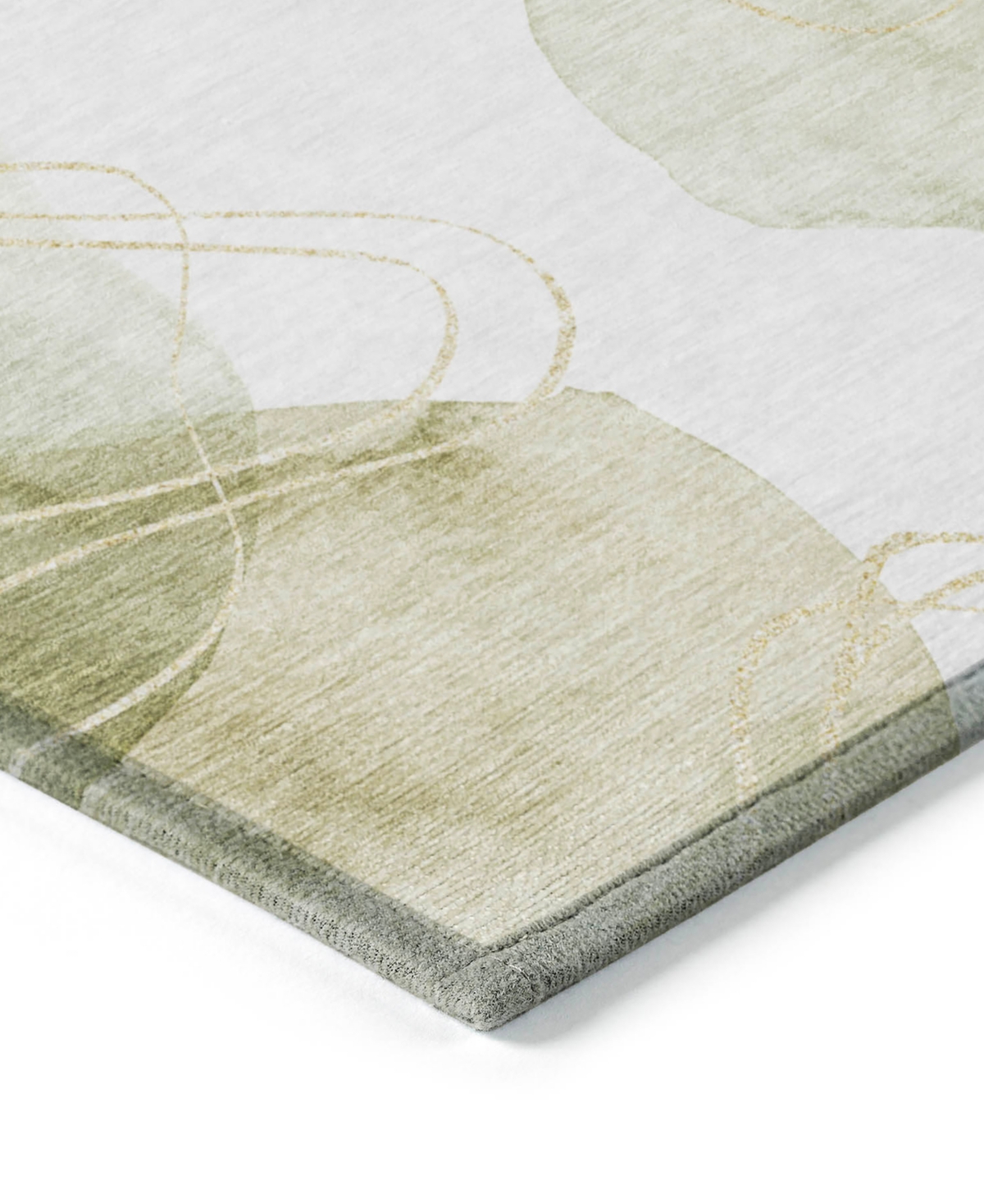 Addison Chantille Machine Washable Acn544 9'x12' Area Rug In Green