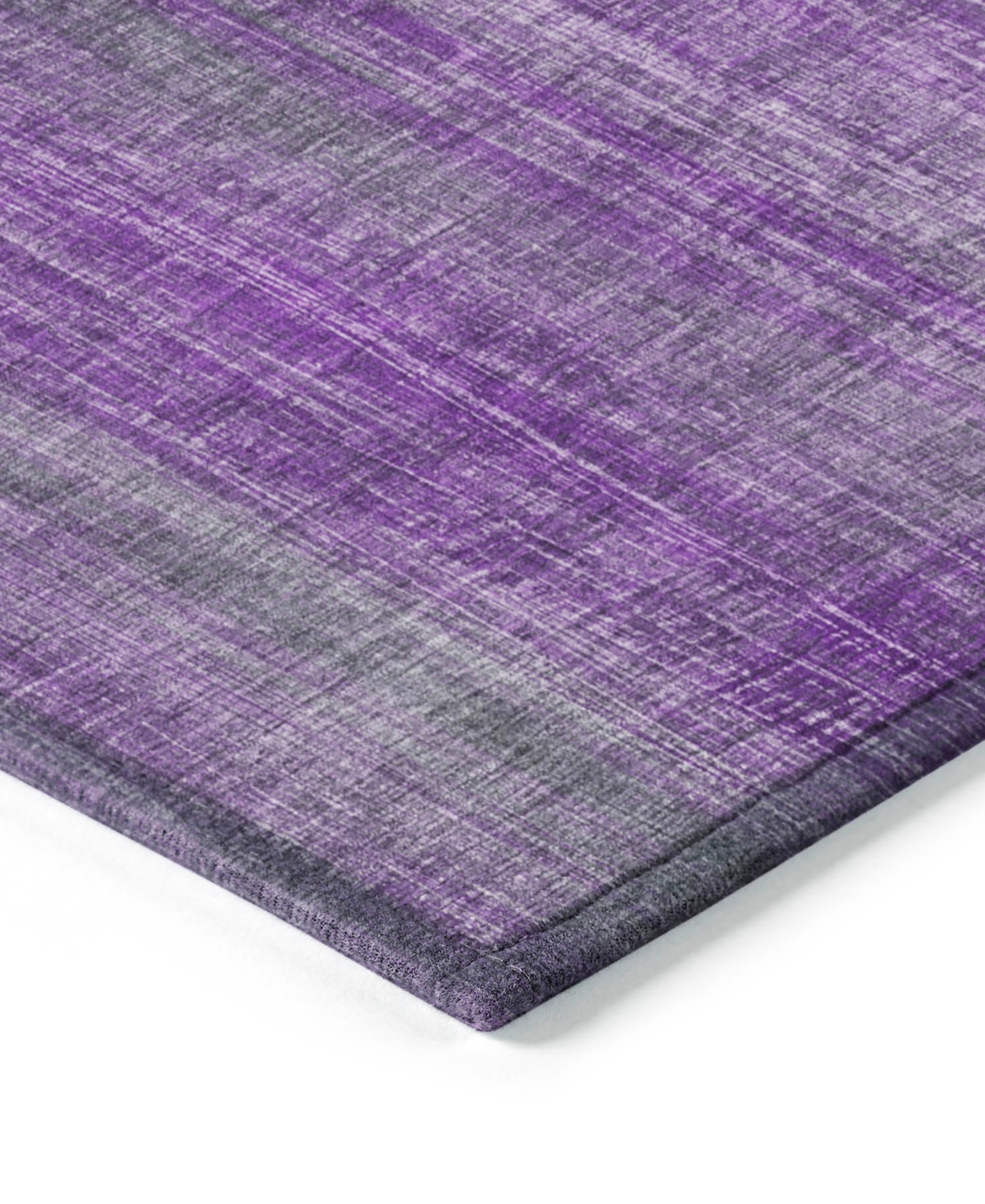 Addison Chantille Machine Washable Acn552 8'x10' Area Rug In Purple