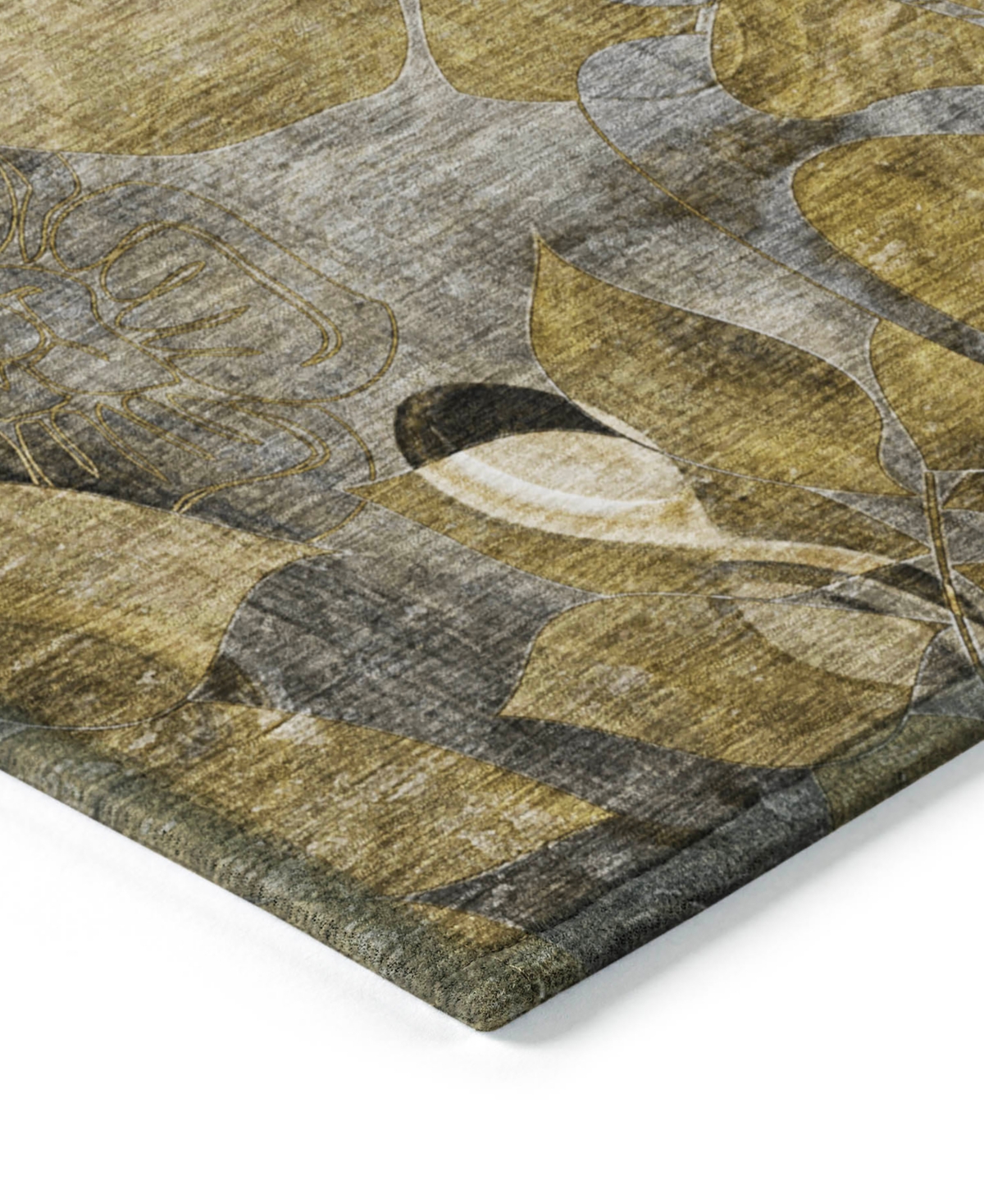 Addison Chantille Machine Washable Acn558 5'x7'6 Area Rug In Brown
