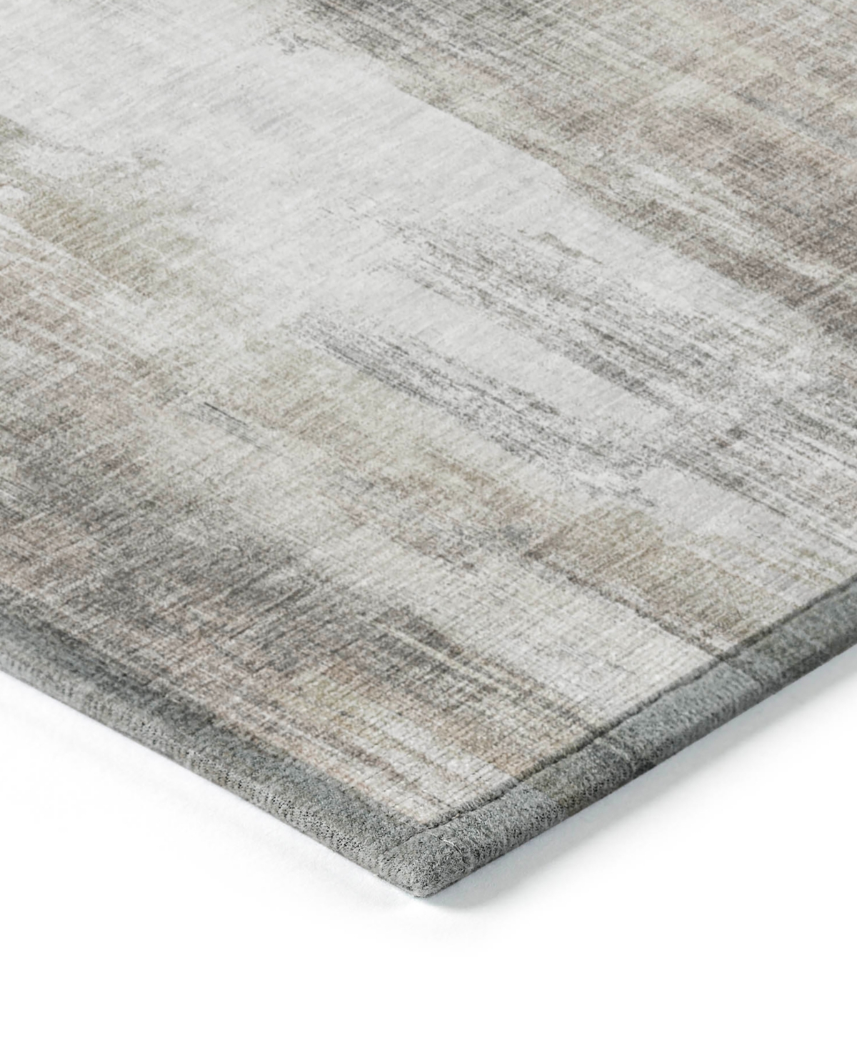 Addison Chantille Machine Washable Acn567 5'x7'6 Area Rug In Taupe