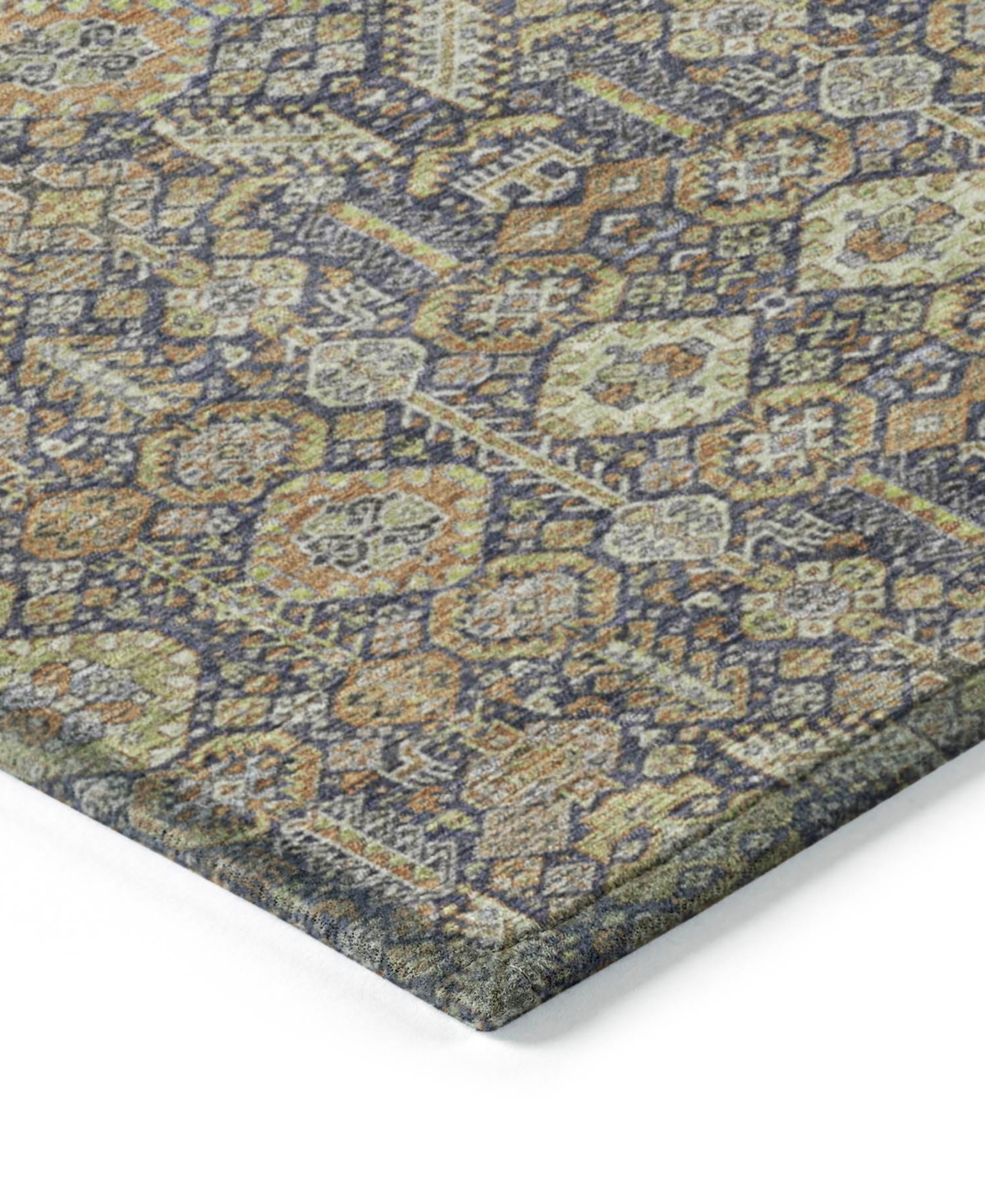 Addison Chantille Machine Washable Acn574 2'3x7'6 Runner Area Rug In Paprika