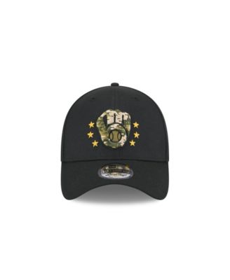 Men's Black Milwaukee Brewers 2024 Armed Forces Day 39THIRTY Flex Hat