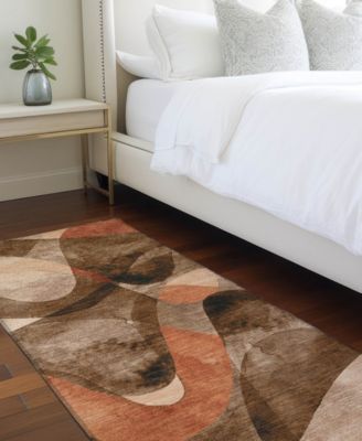 Chantille Machine Washable ACN536 2'3x7'6 Runner Area Rug