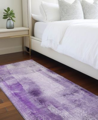 Chantille Machine Washable ACN537 2'3x7'6 Runner Area Rug