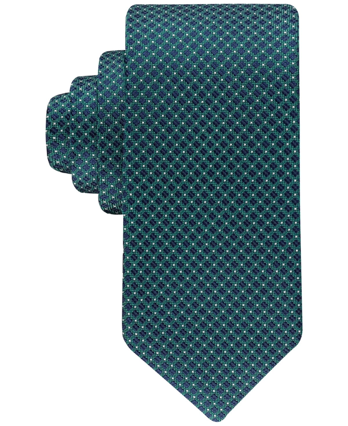 Tommy Hilfiger Men's Marco Micro-pattern Tie In Brown