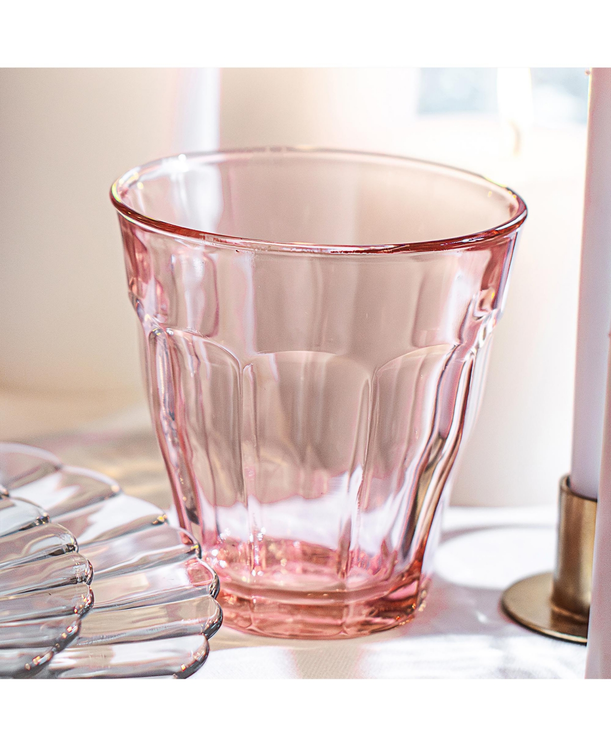 Shop Duralex Picardie Blush Tumbler In Pink