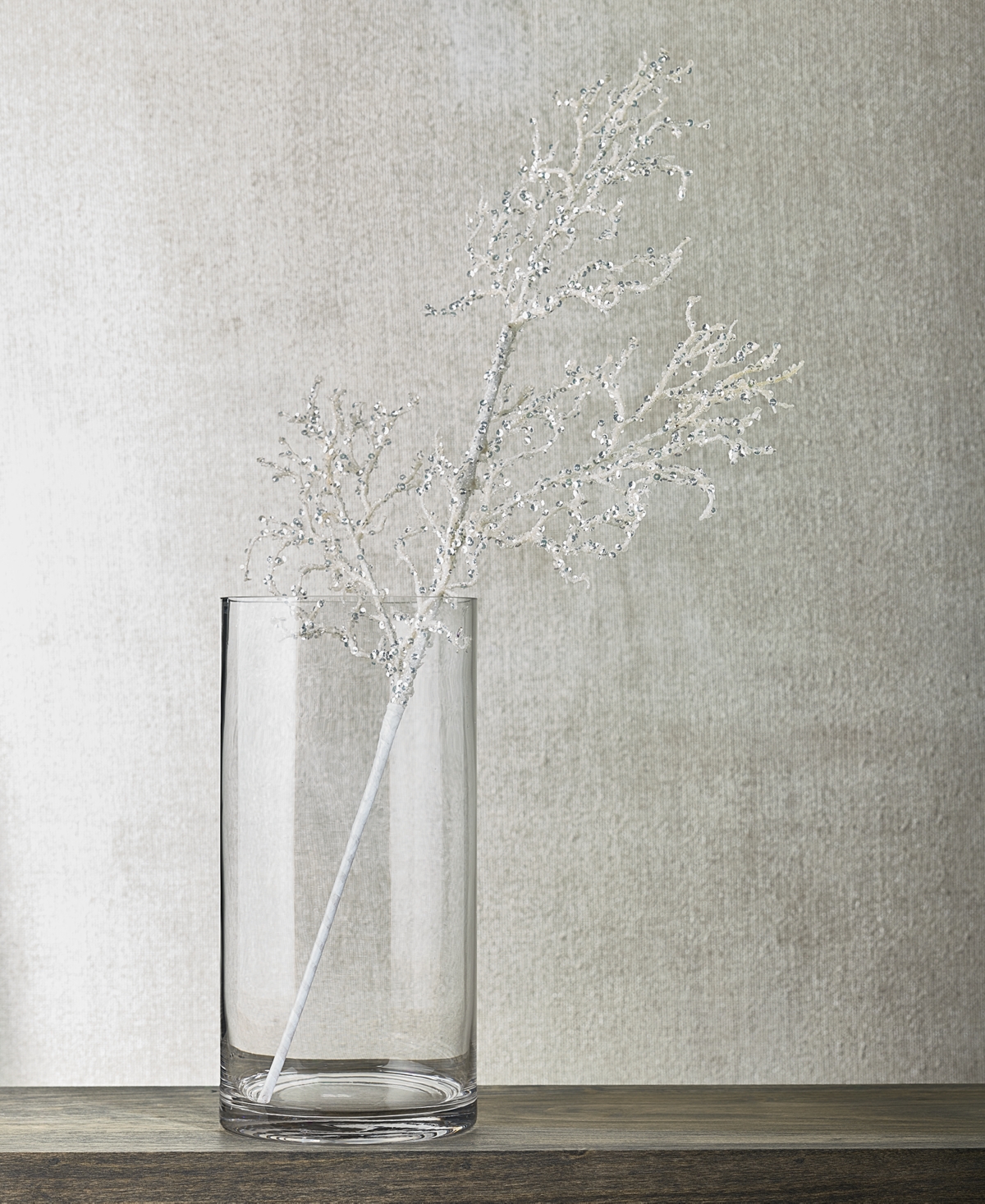 Holiday Lane Seaside White Coral Shaped Pick, Exclusively at Macy's