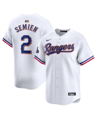 Nike Men's Marcus Semien White Texas Rangers 2024 Gold Collection ...