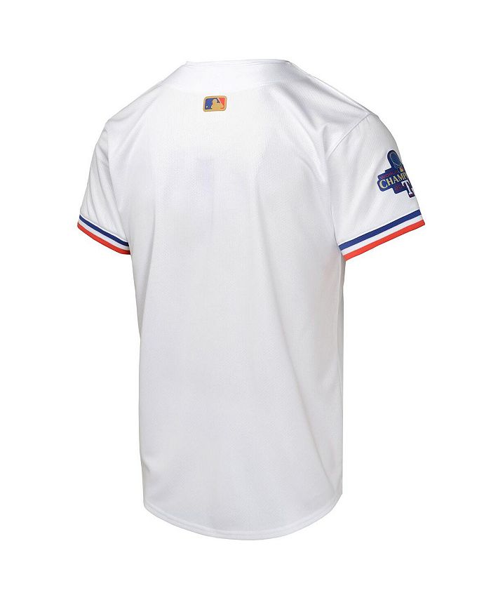 Outerstuff Nike Big Boys and Girls White Texas Rangers 2024 Gold ...