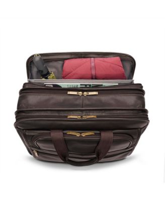 New York Classic Leather Briefcase