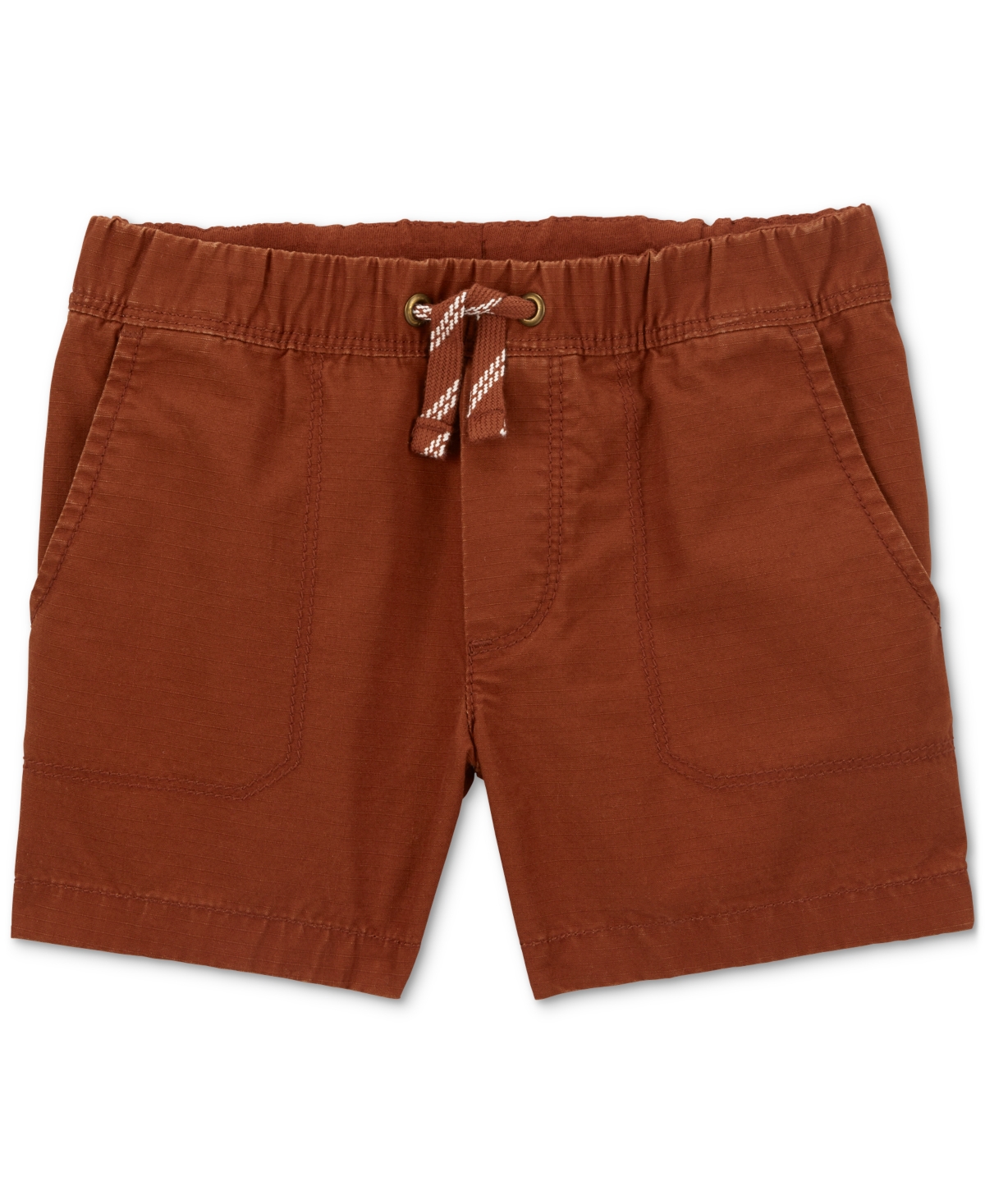 Carter's Kids' Little Boys And Big Boys Pull On All Terrain Shorts In Brown