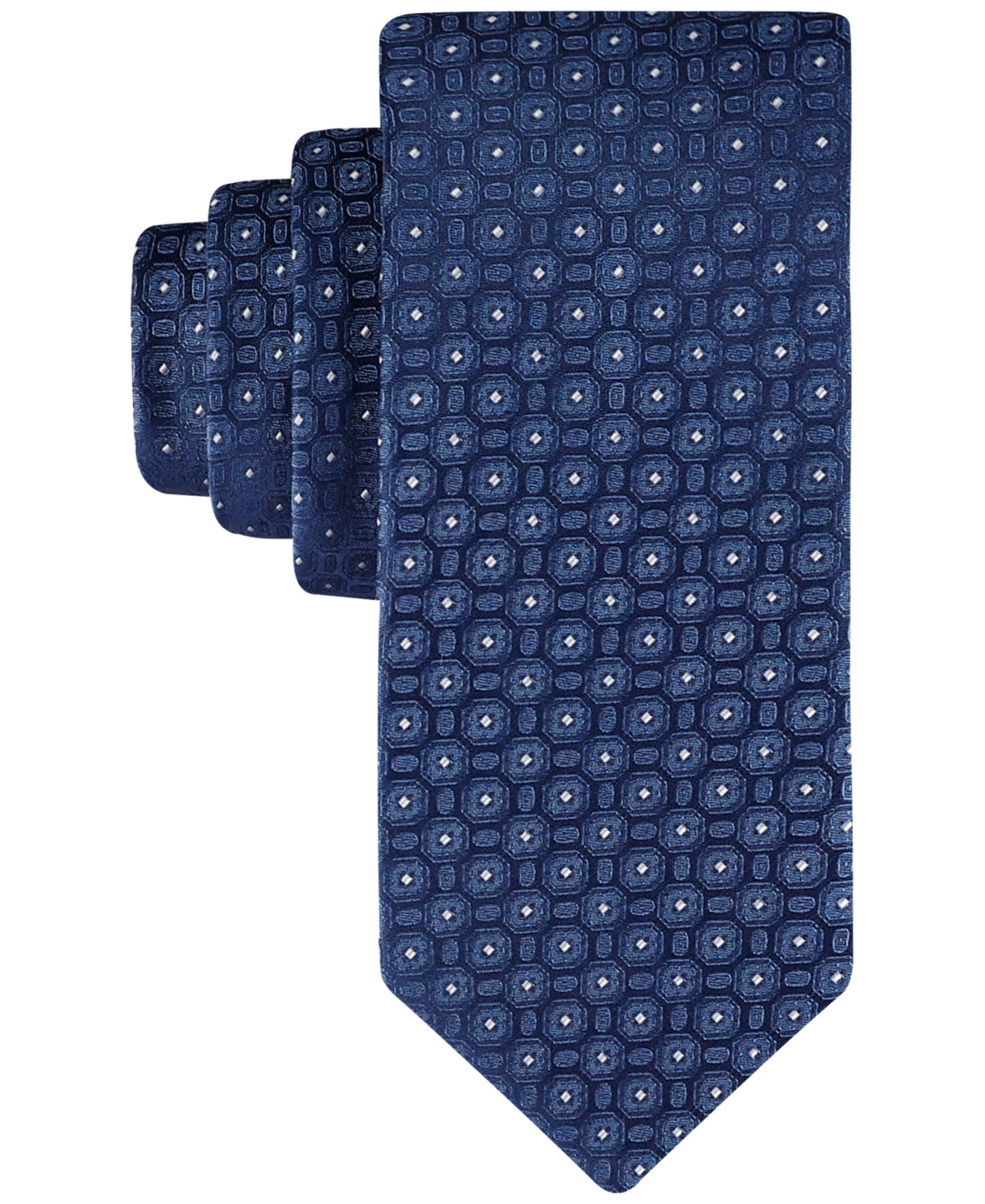 Men's Skylar Textured Tie - Navy
