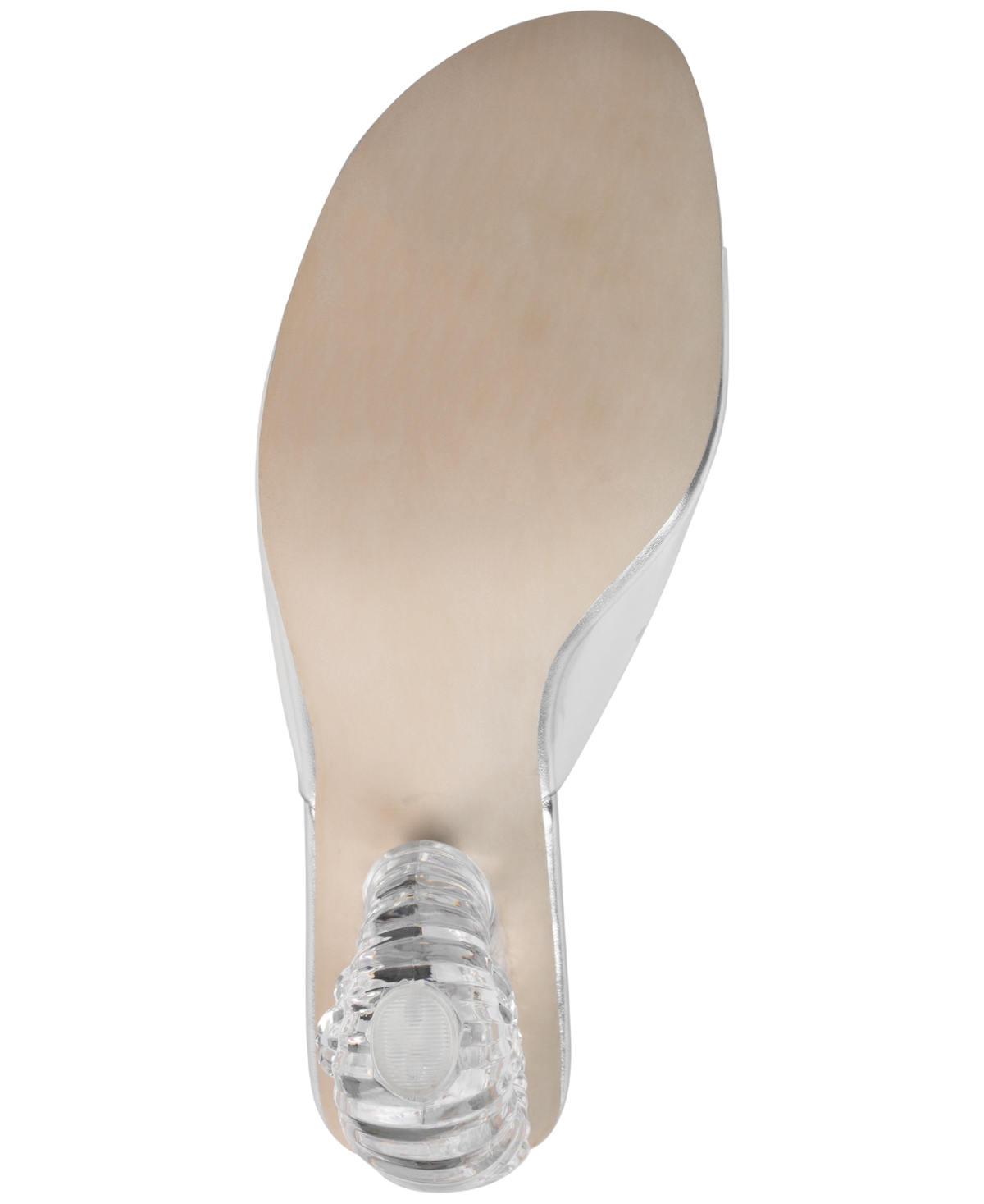 Jeffrey Campbell Conch Vinyl Novelty Dress Sandals -Clear