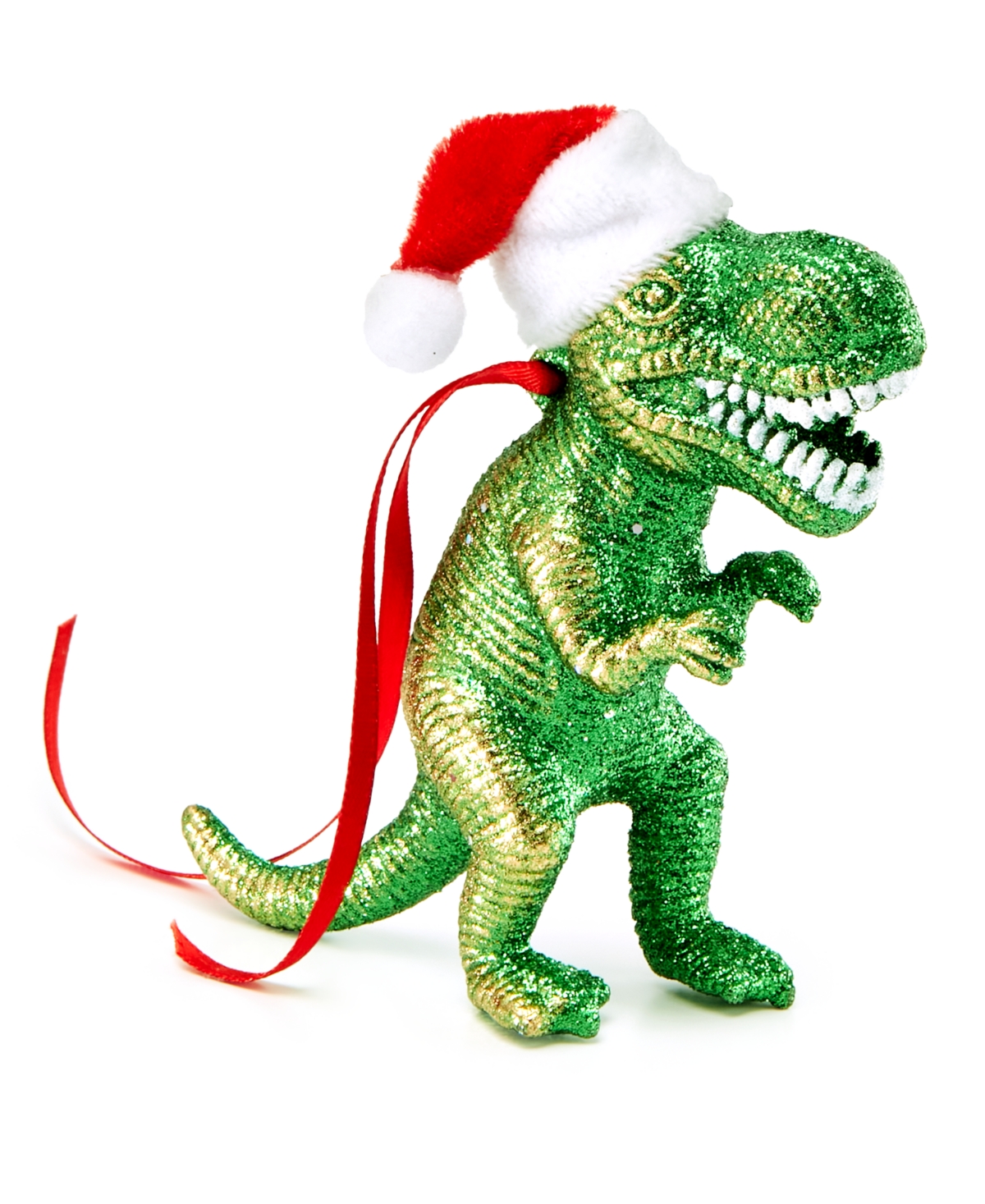 Macy's Holiday Lane All About You Dinosaur With Santa Hat Ornament, Exclusively At  In No Color